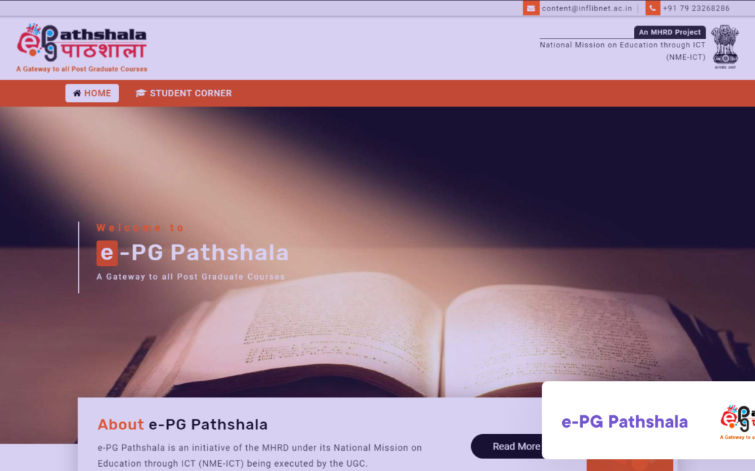 e-PG Pathshala